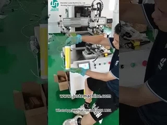 Printer layar dengan registrasi mikro untuk tabung plastik