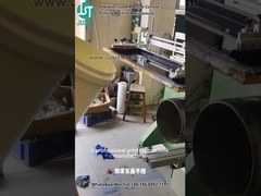 Printer layar melengkung Mencetak Logo Untuk Ember Plastik (7)