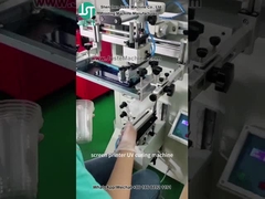 Printer Curve Screen Printing Logo Untuk Piala Plastik